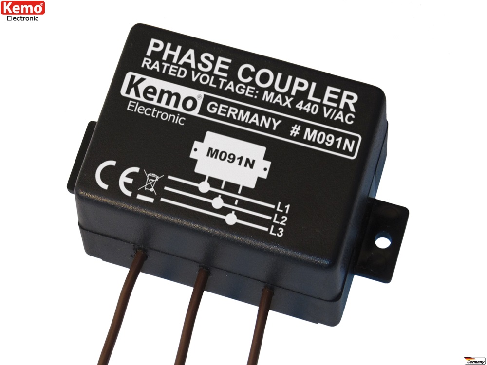ΚΕΜΟ M091N Plug Phase Coupler Τριφασικό για Powerline ΚΕΜΟ M091N Plug Phase Coupler Τριφασικό για Powerline
