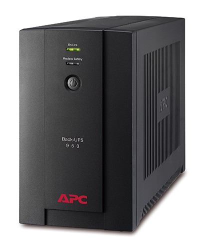 APC Back UPS BX950U-GR Line Interactive 950VA/480W AVR TELSchuko APC Back UPS BX950U-GR Line Interactive 950VA/480W AVR TELSchuko