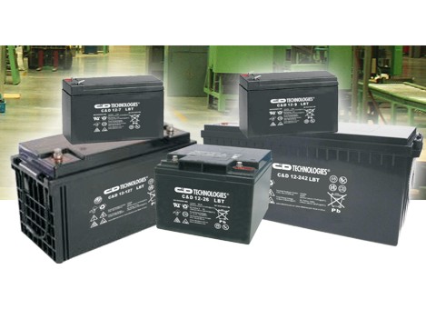Μπαταρία Συσσωρευτής 12V-65Ah Battery για UPS 273x174x201 C&D