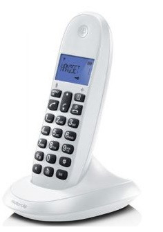 Aσύρματο Τηλέφωνο Motorola C1001LBW ʼσπρο