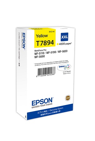 Έγχρωμο Epson C13T789440 Yellow 4Kp WF-5110/5690DWF XXL