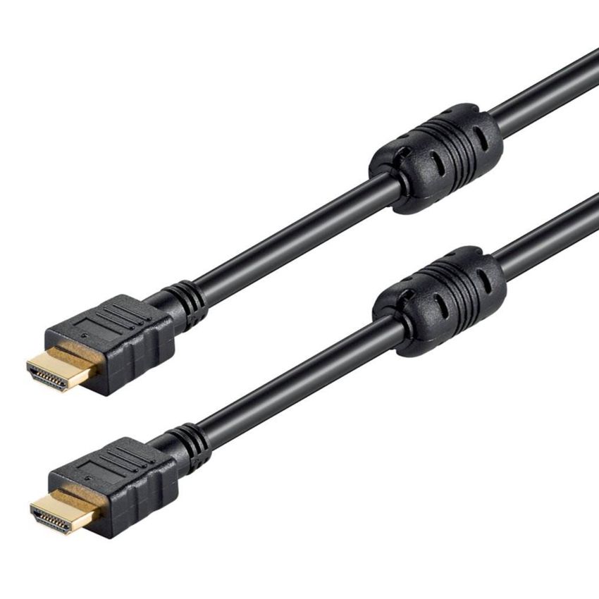 Καλώδιο HDMI 3m M/M HDMI/HDMI Ferites Black v1.4 Powertech