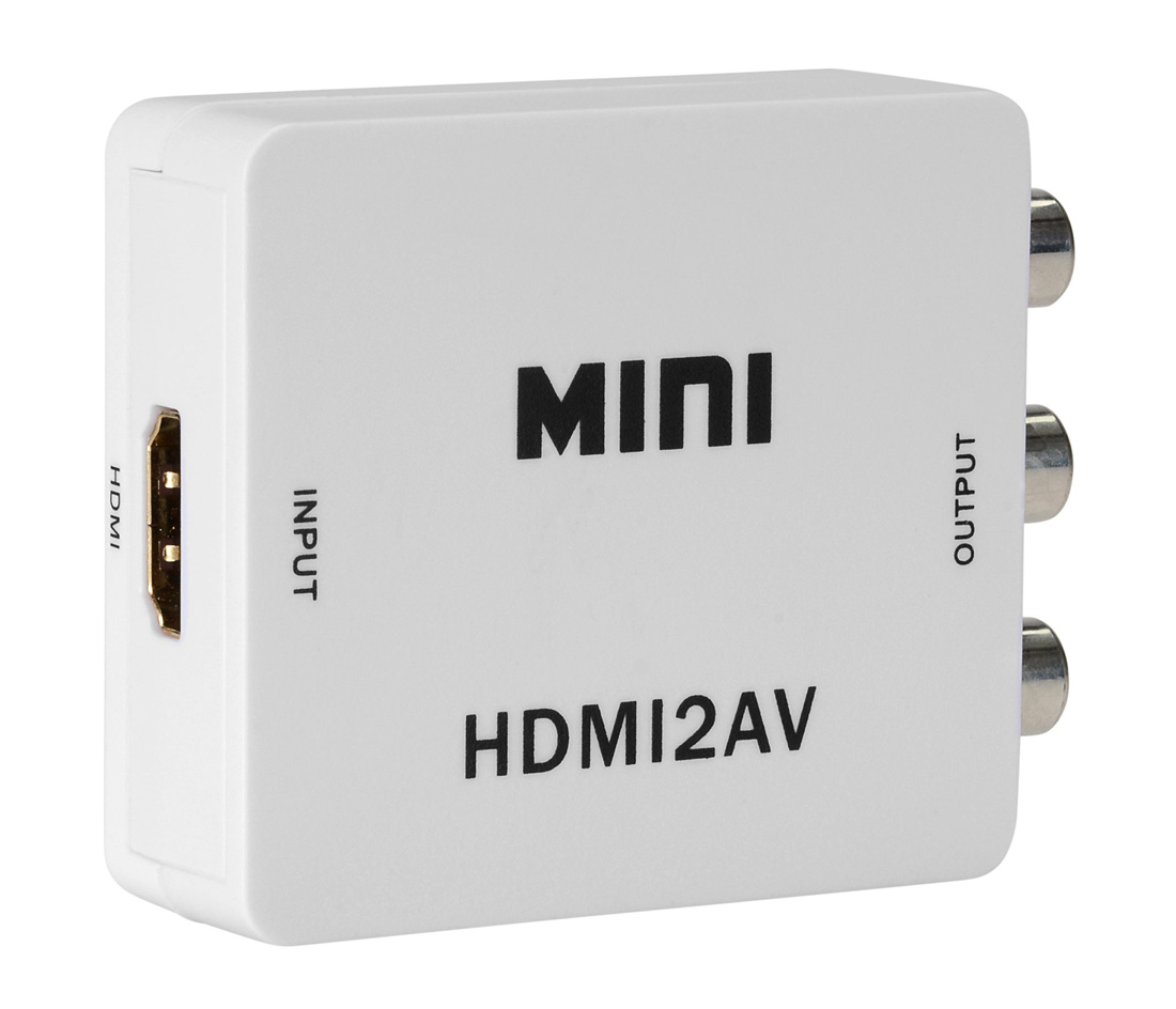 FHD Converter Adapter HDMI to 3x RCA (Scart) HDMI to AV HDMI2AV