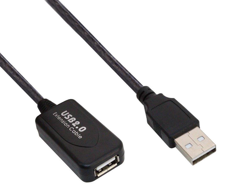 Καλώδιο USB 5m Επέκταση Ενεργή USB Male - USB Female