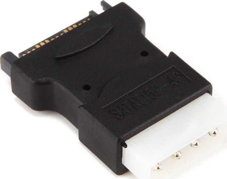Adaptor 15 pin SATA power to 4 PIN Molex internal power
