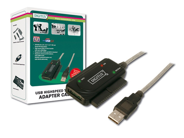Digitus USB ADAPTER ΓΙΑ 2,5"/3,5" USB to IDE and SATA HDD's Digitus USB ADAPTER ΓΙΑ 2,5"/3,5" USB to IDE and SATA HDD's