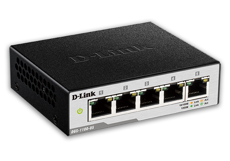 DLINK Gigabit Switch DGS-1100-08 8-Port 10/100/1000Mbps
