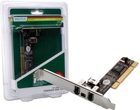 Κάρτα PCI Firewire 3+1 θυρών DS-33203-1 Κάρτα PCI Firewire 3+1 θυρών DS-33203-1