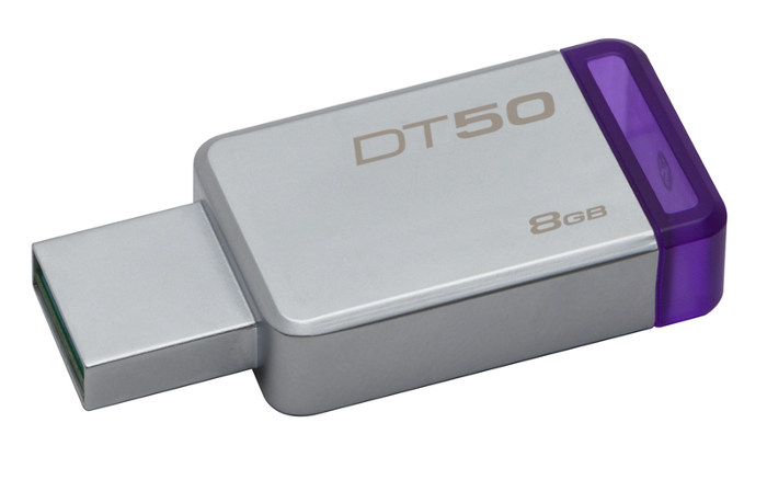 Kingston Flash DataTraveler 50 DT50/8GB USB 3.1 Kingston Flash DataTraveler 50 DT50/8GB USB 3.1