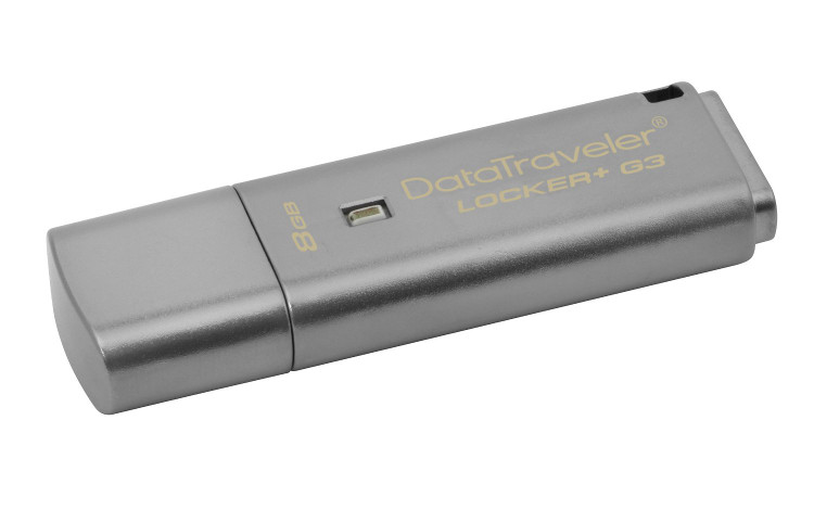Kingston USB Stick Data Traveler Locker+G3 DTLPG3/8GB USB 3.0 Kingston USB Stick Data Traveler Locker+G3 DTLPG3/8GB USB 3.0