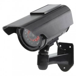 DUMMY Camera με IR LED για Ψεύτικη Παρακολούθηση Outdoor Solar DUMMY Camera με IR LED για Ψεύτικη Παρακολούθηση Outdoor Solar