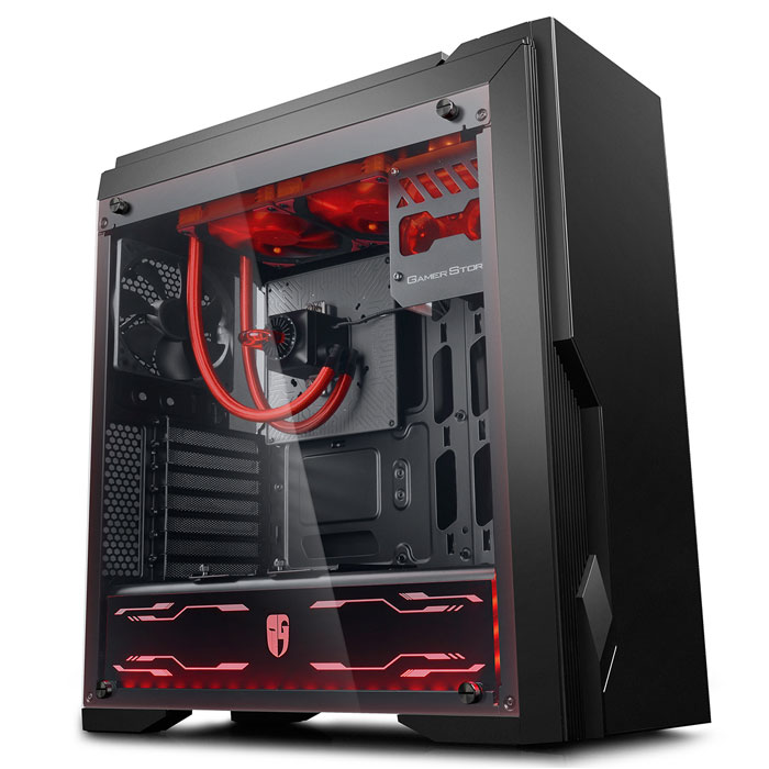Κουτί DEEPCOOL Dukase Liquid ATX No PSU Κουτί DEEPCOOL Dukase Liquid ATX No PSU