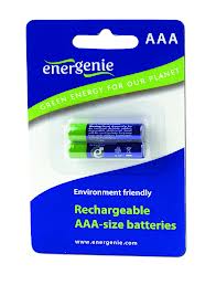 Μπαταρίες Επαναφορτιζόμενες Energenie Recharge NiMH AAA 850mAh