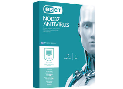 ESET NOD32 Antivirus 3FOR1 Retail 1YEAR (3users) ENA0G31Y ESET NOD32 Antivirus 3FOR1 Retail 1YEAR (3users) ENA0G31Y
