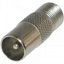 Βύσμα F θηλ.- RF αρσ Plug Βύσμα F θηλ.- RF αρσ Plug