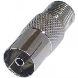Βύσμα F θηλ.-coax θηλ. Plug Βύσμα F θηλ.-coax θηλ. Plug
