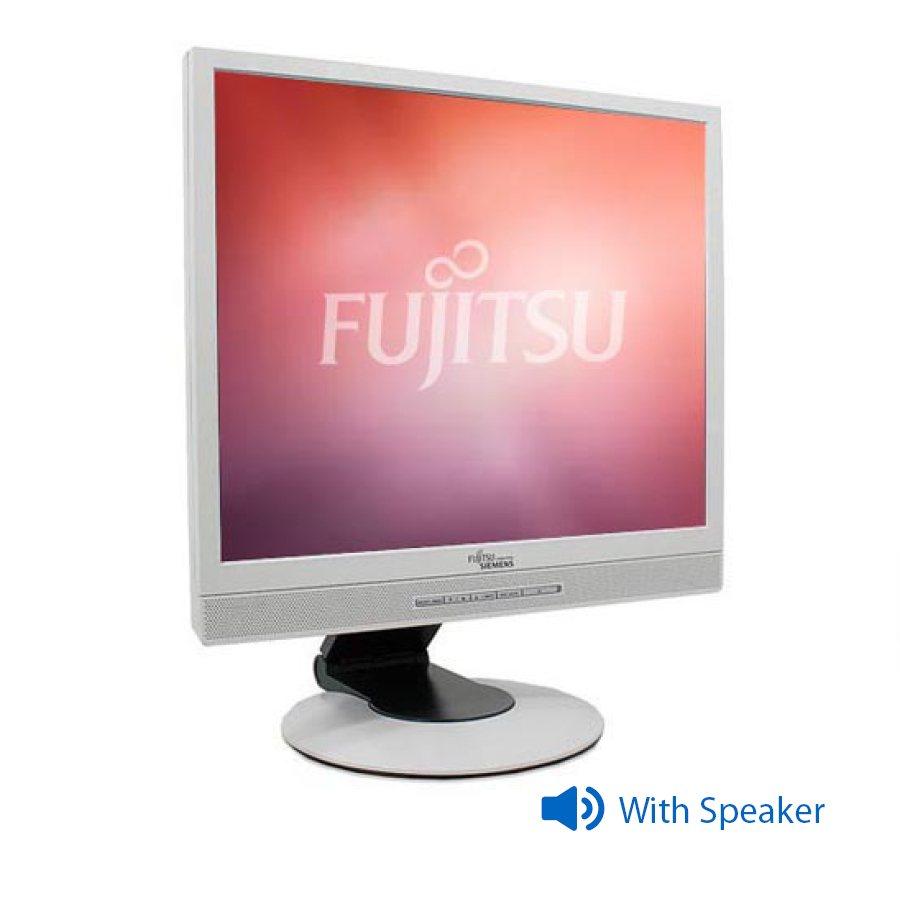 Fujitsu 19" B19-x 1280X1024 White with Speakers #RFB
