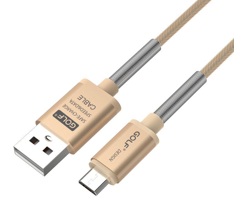 GOLF Καλώδιο USB 2.0 σε USB Micro Fast Charging Sync 1m GOLF Καλώδιο USB 2.0 σε USB Micro Fast Charging Sync 1m