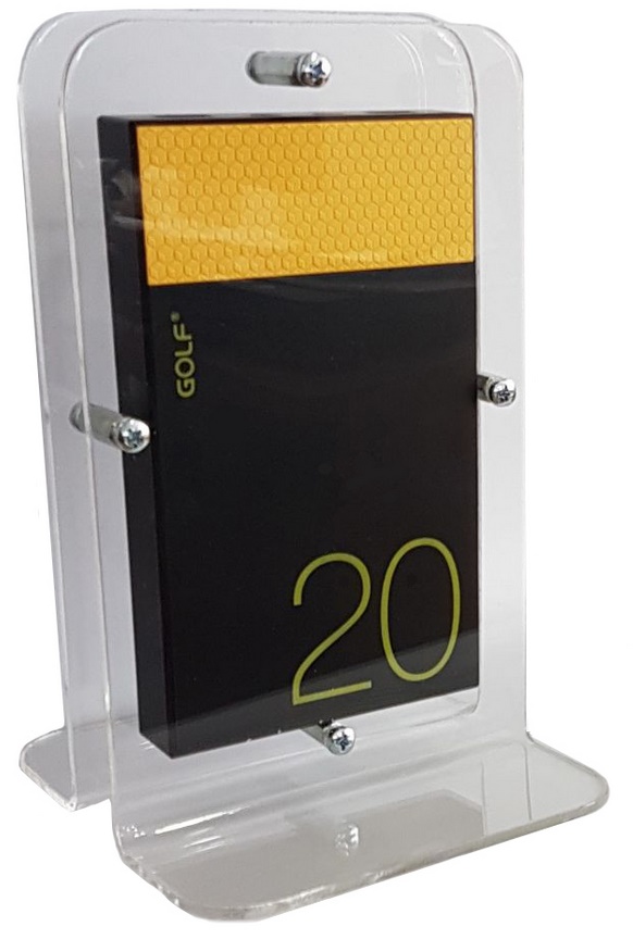 Stand στήριξης διάφανο & GOLF Power Bank 20000mAh 2x output Stand στήριξης διάφανο & GOLF Power Bank 20000mAh 2x output