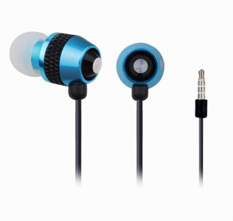 Ακουστικά Ψείρες Gembird Metal earphones with microphone Ακουστικά Ψείρες Gembird Metal earphones with microphone