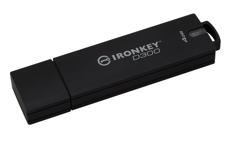 Kingston USB 3.0 IronKey D300 4GB Encrypted FIPS Level 3 Kingston USB 3.0 IronKey D300 4GB Encrypted FIPS Level 3