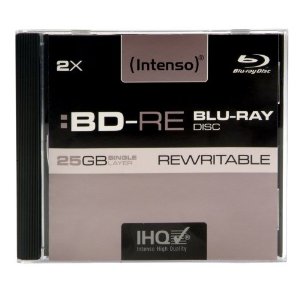 INTENSO Blu-Ray 25GB BD-RE 1x jewel case