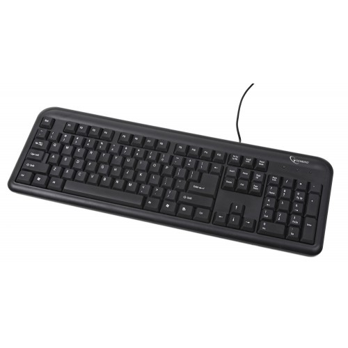 Πληκτρολόγιο Gembird KB-U-101-GR Standard Black USB GR Πληκτρολόγιο Gembird KB-U-101-GR Standard Black USB GR