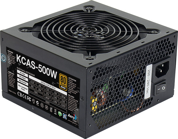 Τροφοδοτικό Aerocool 500W 12cm Fan PFC 80plus+ Bronze Τροφοδοτικό Aerocool 500W 12cm Fan PFC 80plus+ Bronze