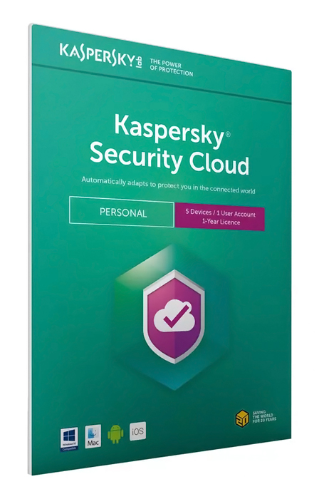 Kaspersky Security Cloud 5PC 1U 1Year