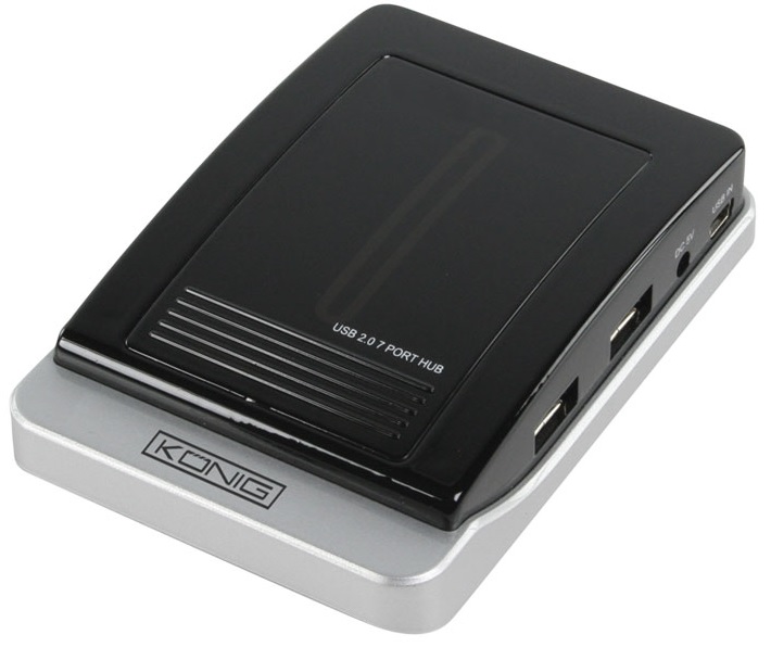 KONIG USB HUB 7 PORT USB 2.0 CMP-USB 2HUB 55 KONIG USB HUB 7 PORT USB 2.0 CMP-USB 2HUB 55