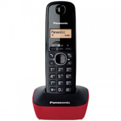 Ασύρματο Τηλέφωνο Panasonic KX-TG1611GRR RED Dect