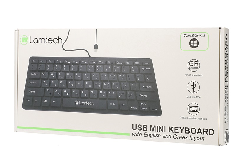 Keyboard Mini USB GR 78keys Lamtech
