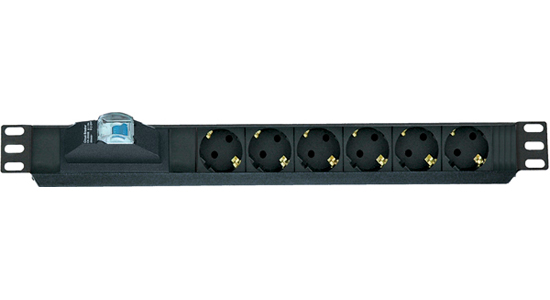 Πολύμπριζο Rack 19" 1U 6 Θέσεων 16ah LN-PRZ-SGT-1U6P-SC Πολύμπριζο Rack 19" 1U 6 Θέσεων 16ah LN-PRZ-SGT-1U6P-SC