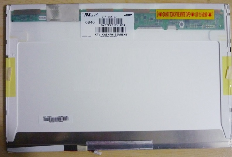 Laptop Panel 15.4"  LTN154AT07 1280 x 800 WXGA +Inverter