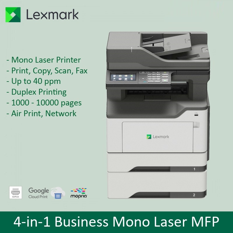 LEXMARK MX421ADE PSC-FAX A4 40ppm/2400dpi U-L/Duplex RADF 2YW LEXMARK MX421ADE PSC-FAX A4 40ppm/2400dpi U-L/Duplex RADF 2YW
