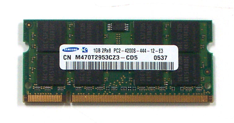 Samsung 1GB SO-DIMM DDR2 533MHz M470T2953CZ3-CD5