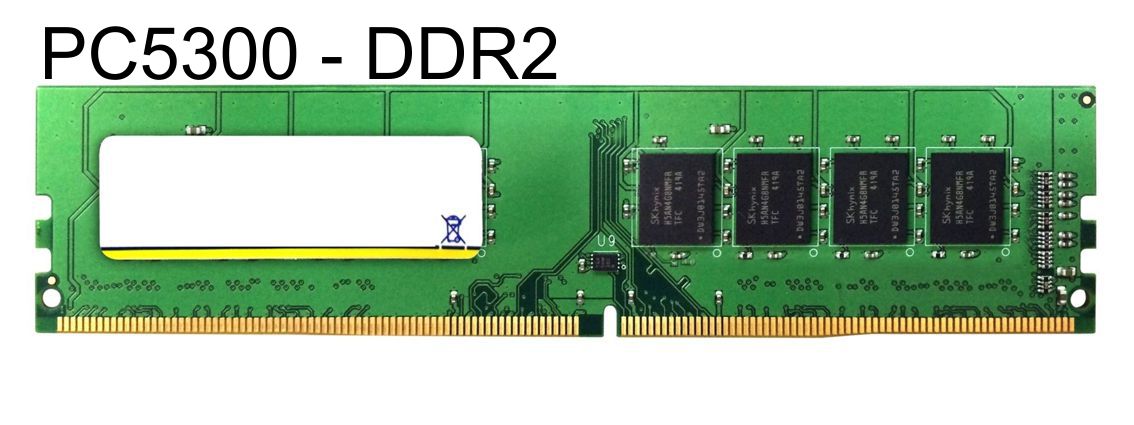 MAJOR RAM U-Dimm μνήμη DDR2 1GB PC5300 MAJOR RAM U-Dimm μνήμη DDR2 1GB PC5300