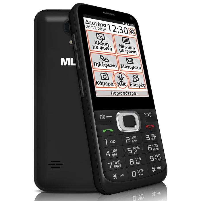 Smartphone MLS Easy S1 4G Black Dual Sim FM Radio GPS Smartphone MLS Easy S1 4G Black Dual Sim FM Radio GPS