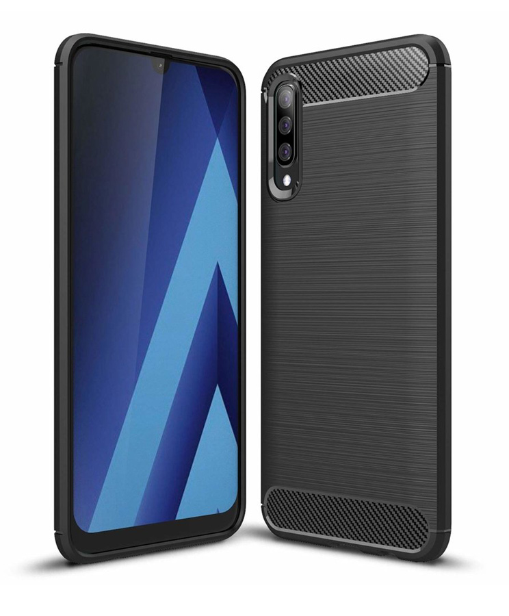 Θήκη PT για Samsung A70 BK Carbon Θήκη PT για Samsung A70 BK Carbon