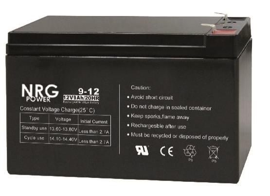 Μπαταρία Συσσωρευτής 12V-9Ah Battery για UPS 151x65x101mm NRG