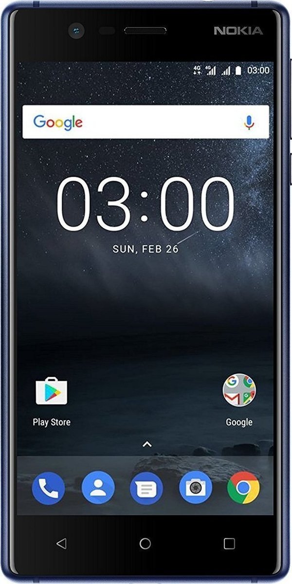Κινητό Τηλέφωνο Nokia 3 Dual Sim Blue Κινητό Τηλέφωνο Nokia 3 Dual Sim Blue