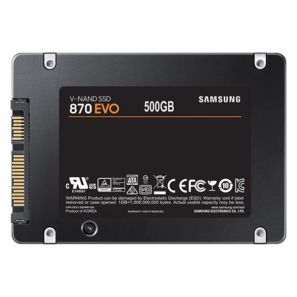 SAMSUNG SSD 500GB 870 EVO 2.5'' MZ-77E500B/EU