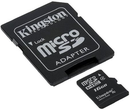 KINGSTON MICROSD 16GB CLASS 4 (SD/MicroSD) KINGSTON MICROSD 16GB CLASS 4 (SD/MicroSD)