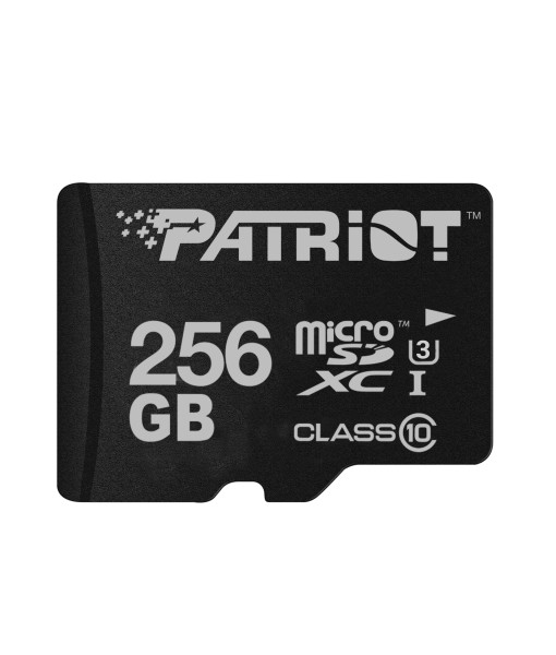 Patriot LX 256GB Class 10 USH-I U3 Memory Card MicroSD Patriot LX 256GB Class 10 USH-I U3 Memory Card MicroSD