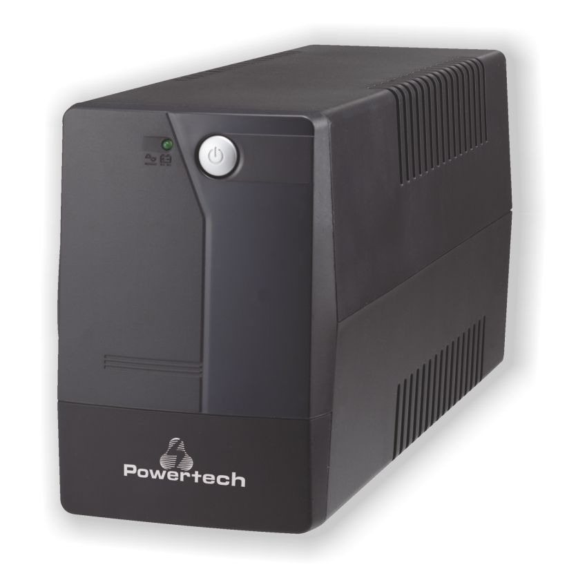 UPS 850VA Line Interactive Powertech 2xSchuko UPS 850VA Line Interactive Powertech 2xSchuko