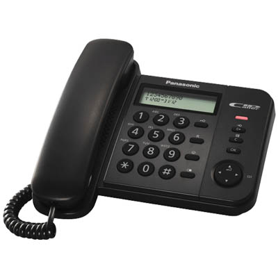 Ενσύρματο τηλέφωνο Panasonic KX-TS560EX2B Επαγγελματικό με Οθόνη Ενσύρματο τηλέφωνο Panasonic KX-TS560EX2B Επαγγελματικό με Οθόνη