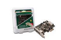Κάρτα PCI EXPRESS Firewire B 800Mbps 3 PORT 2X9P+1X6P