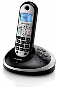 Aσύρματο Τηλέφωνο Sagem D21V Eco Silver Aσύρματο Τηλέφωνο Sagem D21V Eco Silver