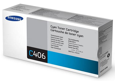 Samsung Toner Cyan CLP-360/365 CLT-C406S 1000p Samsung Toner Cyan CLP-360/365 CLT-C406S 1000p