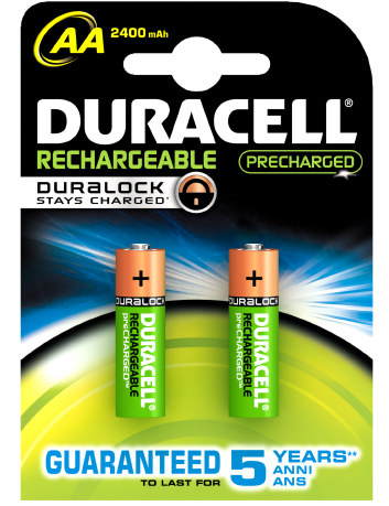 Επαναφορτιζόμενες Μπαταρίες Duracell AA 2400mA 1,2V Επαναφορτιζόμενες Μπαταρίες Duracell AA 2400mA 1,2V